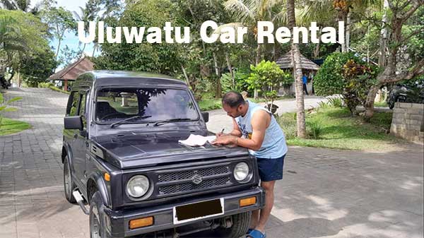 How Much Price to rent a Car in Uluwatu?